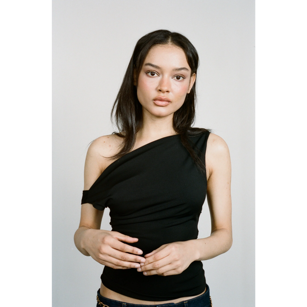 Miaou LANI TOP - BLACK - Picture 1 of 5